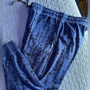 Men’s Pair of Thieves Jogger Pants, XL, Blue/Black Geometric Pattern. No Tags.